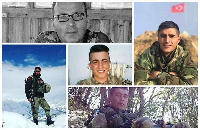 İyi Uykular Türkiye... Son 1 Haftada Yaşanan Terör Saldırılarında 14 Asker Şehit Düştü
