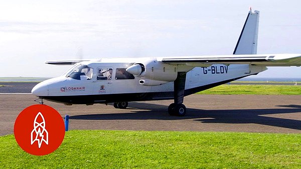 Loganair Westray - Papa Westray rotası, Dünyanın en kısa uçak yolculuğudur.