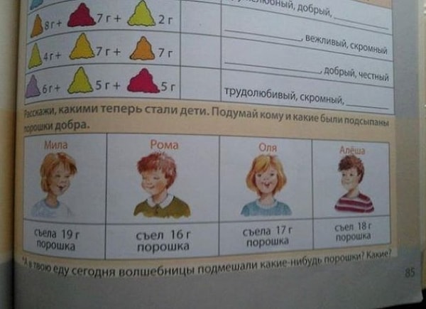 13. Вот тебе и порошки. Пропаганда - она такая :)