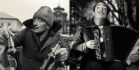 11 уморительных фото о том, что было бы, если бы Сальвадор Дали родился в России