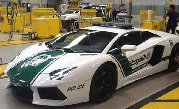 14. Копы тут разъезжают на Lamborghini