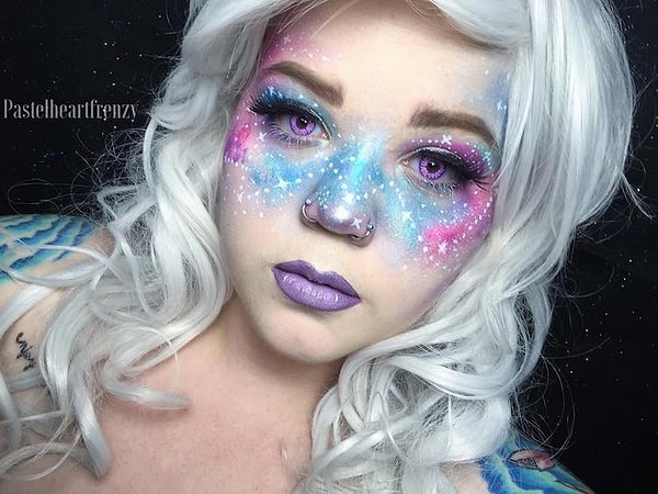 5. Безусловно, такой макияж не для обычного дня.