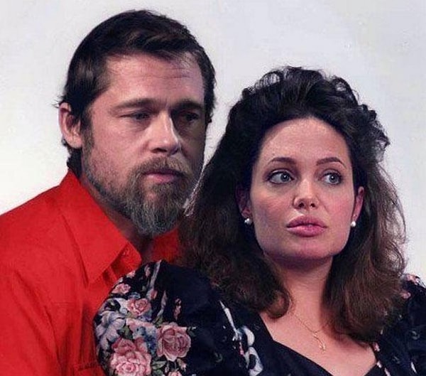 2. Анджелина Джоли и Брэд Питт