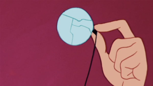 6. Где вы могли видеть этот треснувший монокль?