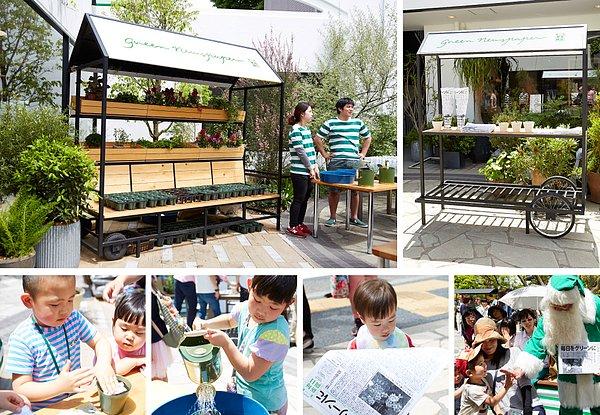 The Mainichi Shimbunsha gazetesi çocukların çevreye olan duyarlılığını artırmak adına okullarda etkinlik düzenliyor.