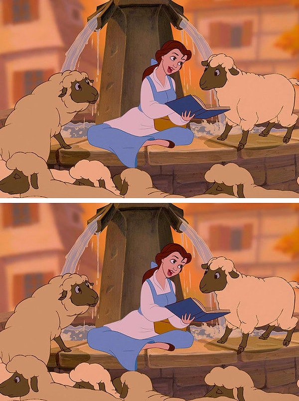 2. Видите отличие между этими кадрами?