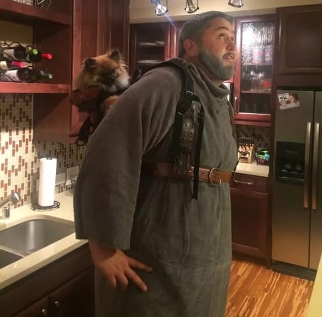 1. Eğer girişimci bir ruhunuz varsa, sıra dışı aksesuarlarla Hodor olmayı deneyin.