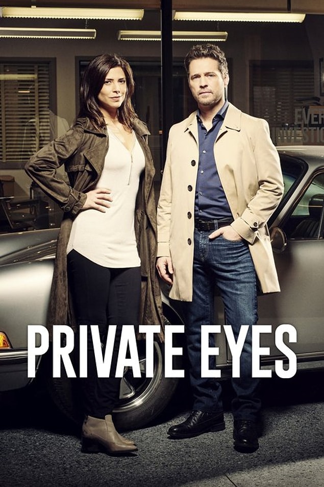 Private Eyes ile dizi kariyerine devam etti.