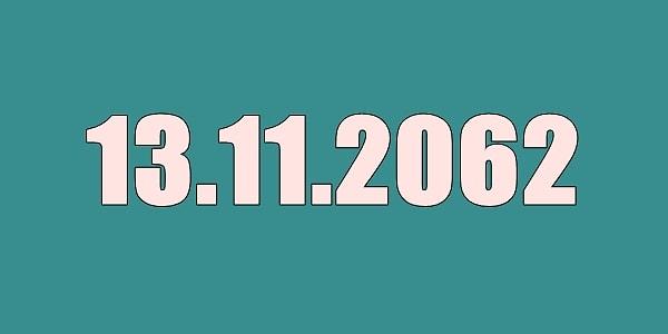 13 Kasım 2062'de emekli olacaksın!