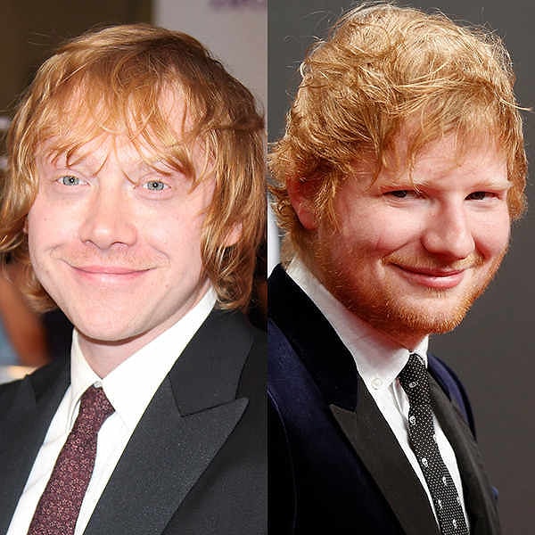 5. Руперт Гринт и Эд Ширан