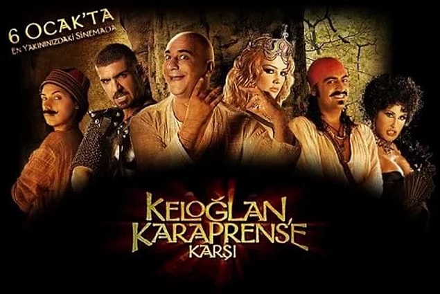 4. Keloğlan Kara Prens'e Karşı (IMDb Puanı: 1,8)