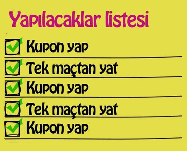 10. Bahis oynayan herkesin yaşadığı bu durum bazen o kadar sık tekrarlanır ki artık sizin de tek maçtan yatacağınızı kabullenerek kupon yapmaya başlamanız.