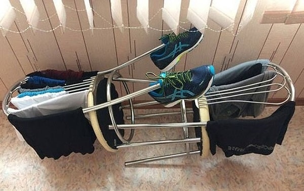 16. Сушилка для одежды и обуви? Легко!
