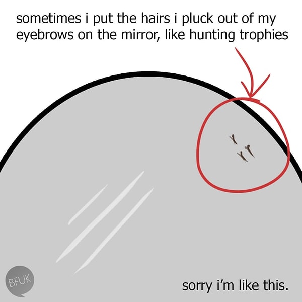 18. Хранить выпавшие реснички на полочке в ванной!! 😳🙈