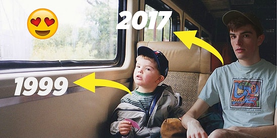 Çocukluk Fotoğraflarını Photoshoplayınca Yıllar Önceki Haliyle Yan Yana Gelen Fotoğrafçı! 😍