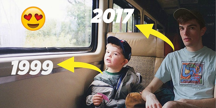 Çocukluk Fotoğraflarını Photoshoplayınca Yıllar Önceki Haliyle Yan Yana Gelen Fotoğrafçı! 😍