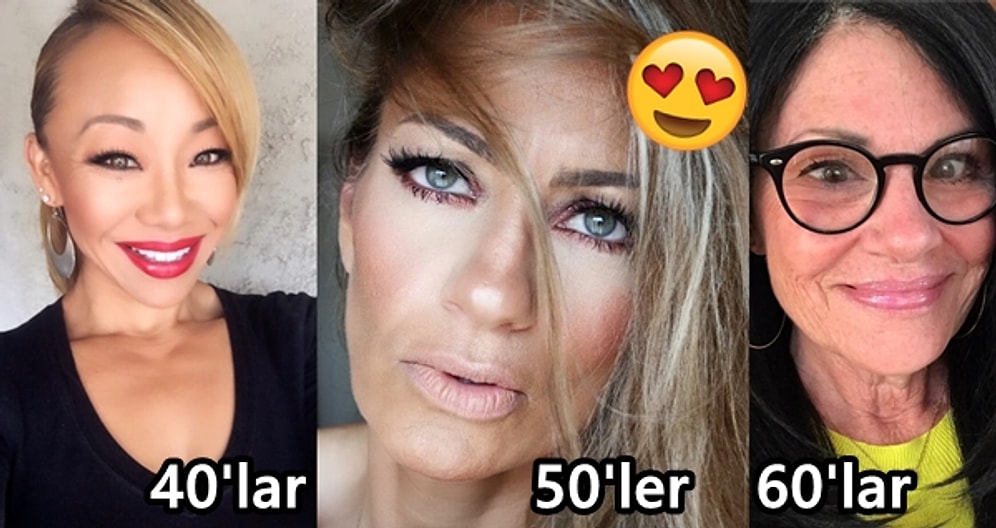 Makyajın Yalnızca 40 Yaş Altındakiler İçin Olmadığını Kanıtlayan 24 Güzeller Güzeli Kadın