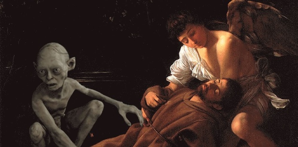 Абсурдная классика: скучные шедевры мировой живописи разбавили смешными гифками