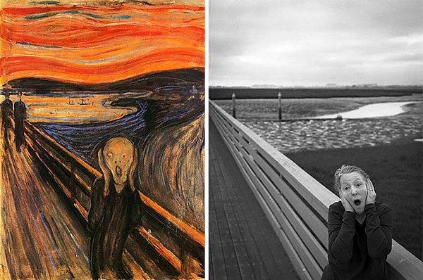 3. Çığlık – Edvard Munch