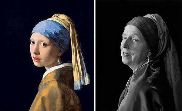 5. İnci küpeli kız – Johannes Vermeer