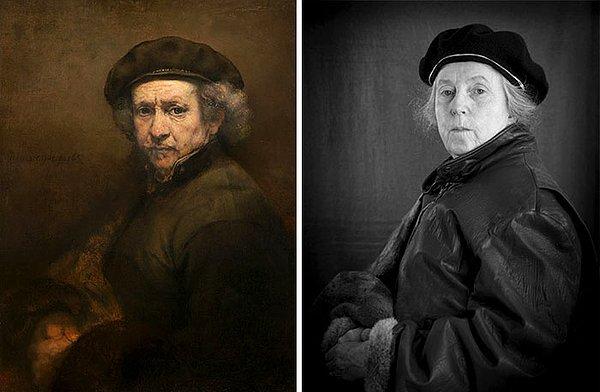 8. Otoportre – Rembrandt