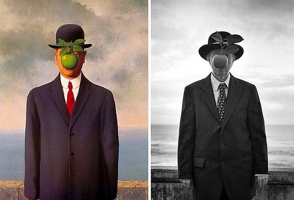 11. İnsanın Oğlu – Rene Magritte