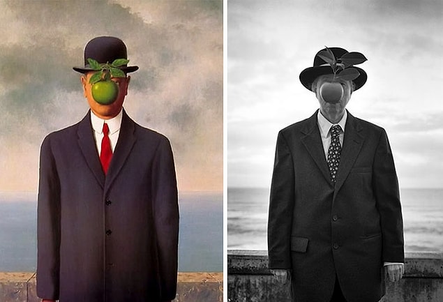 11. İnsanın Oğlu – Rene Magritte