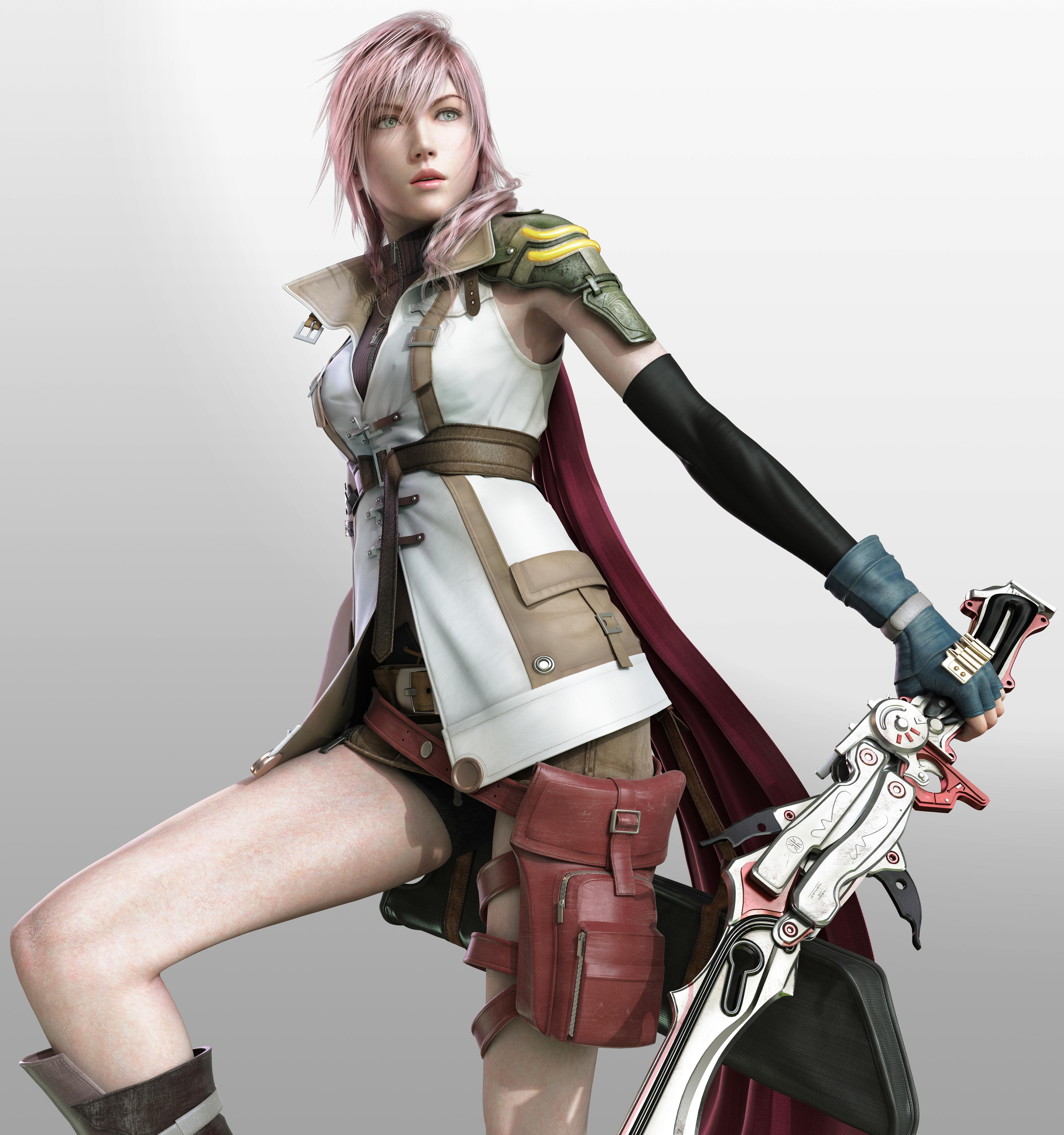 13. Lightning (Final Fantasy XIII)