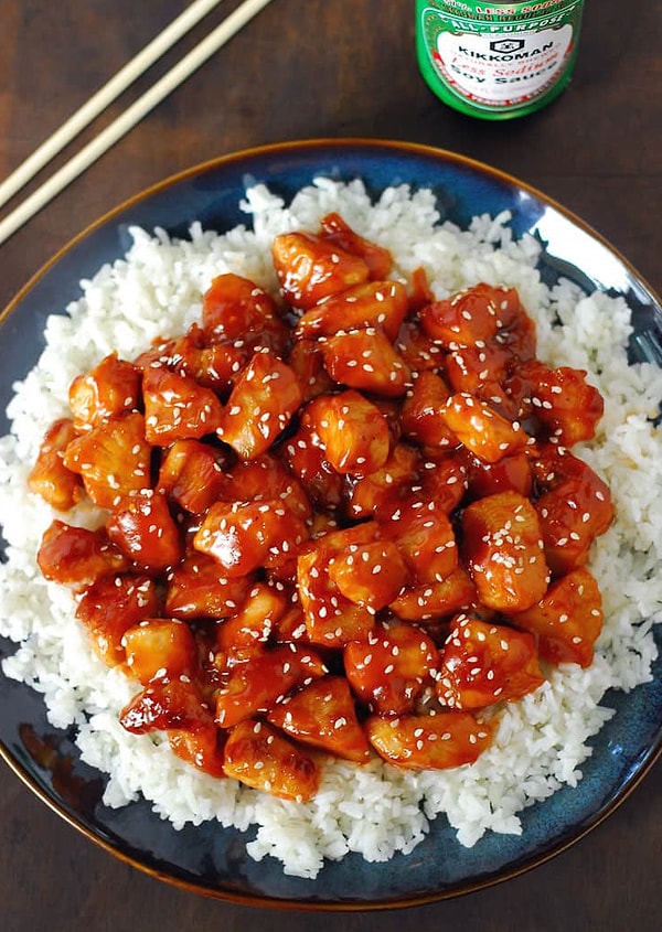 4. Оранжевая курица