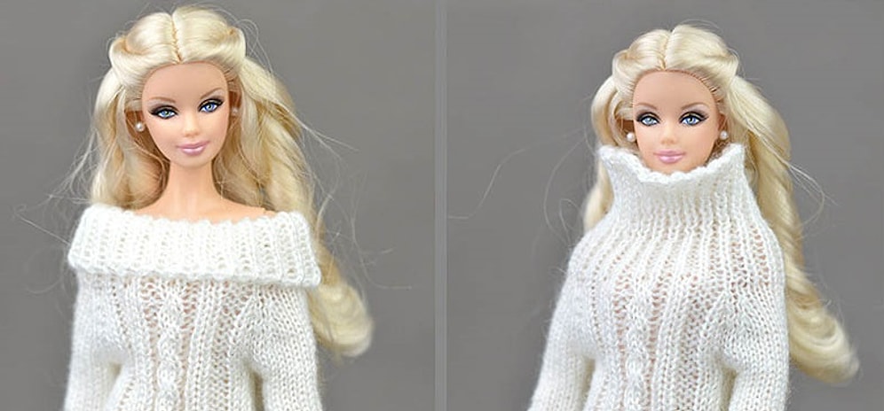 Тест: Оденьте Барби, а мы подскажем, какой свитер вам нужно купить этой осенью
