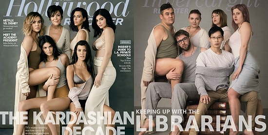 Библиотекари сфотографировались на обложку в стиле Кардашян, и это лучше, чем оригинал!