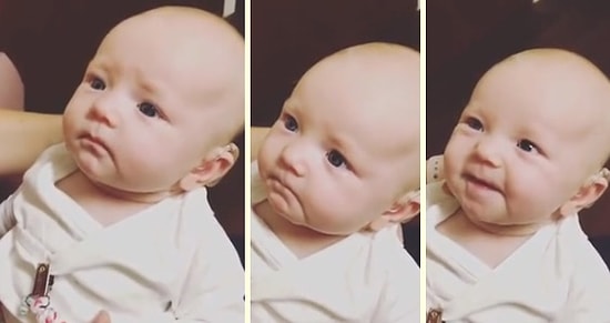 Annesini İlk Defa Duyan İşitme Engelli Bebeğin Duygulandıran Görüntüleri