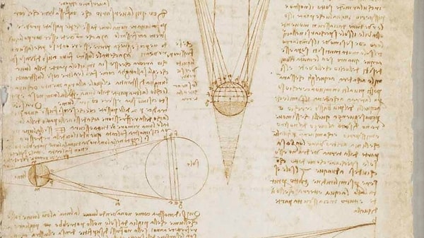 10. Лестерский кодекс (Книга Леонардо да Винчи)