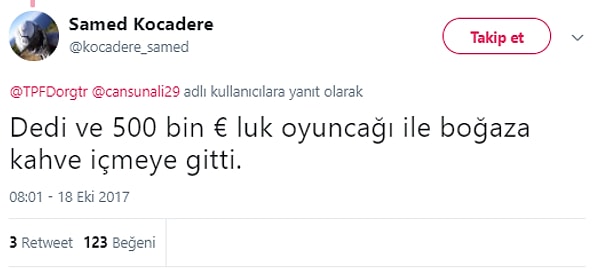 1. Yapılan paylaşıma verilen tepkiler;