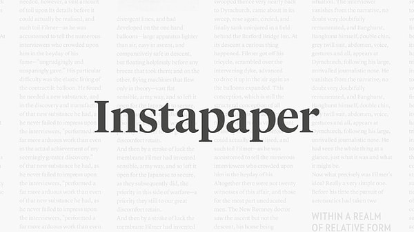 9. Instapaper