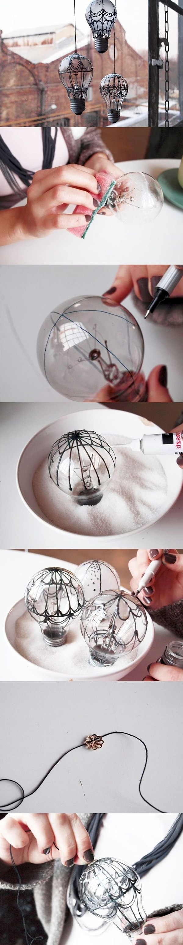 11. Если вам нравится работать с красками по стеклу, то эта идея придется вам по вкусу на все 100!