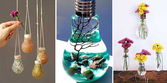 Станьте свидетелем "Великого перерождения" испорченных лампочек в невероятно интересные предметы декора!