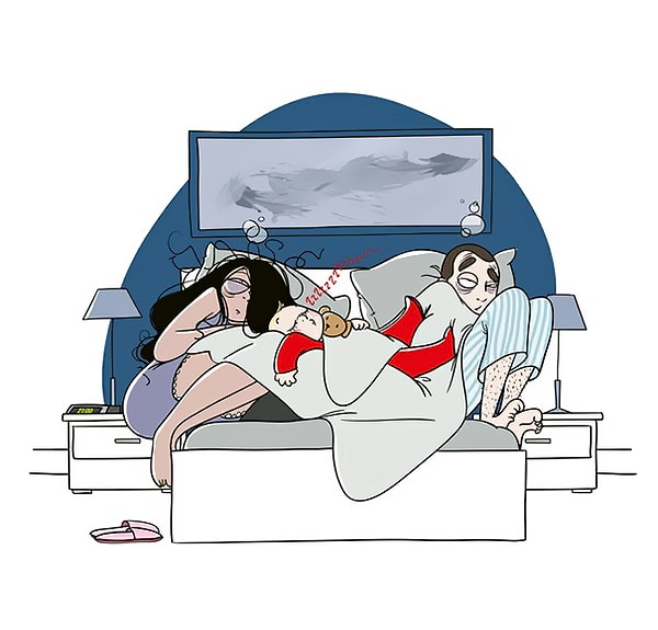 6. Интимная близость становится редким событием 😑