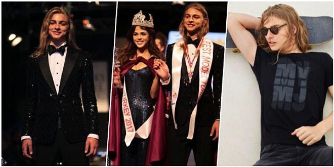 Uzun Saçı ve Gamzesiyle Herkesi Kalbinden Vuran Best Model of Turkey 2017'nin Birincisi Efe Sorarlı!