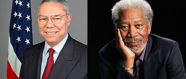 2. Morgan Freeman, "Powell" adlı filmde ABD'de genelkurmay başkanı ve dışişleri bakanı gibi önemli görevlere gelen ilk siyahi isim olan Colin Powell’ı canlandıracak.