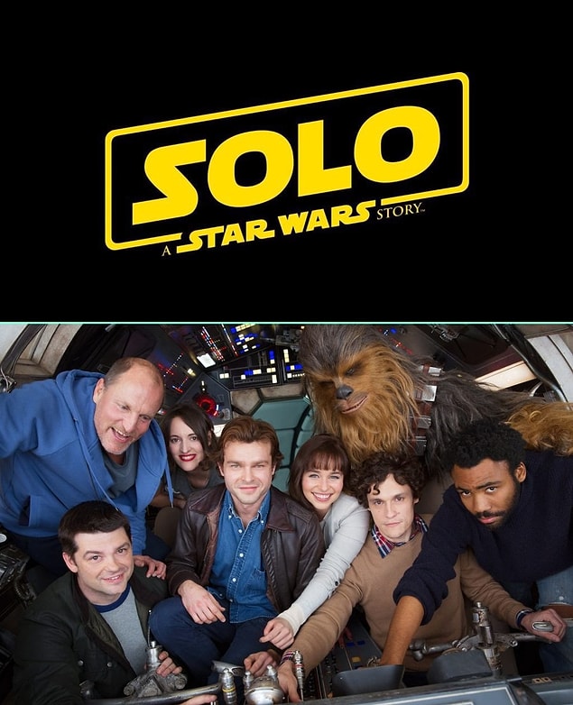 4. Han Solo'nun gençliğine odaklanan Star Wars spin-off filminin adı "Solo: A Star Wars Story" oldu.