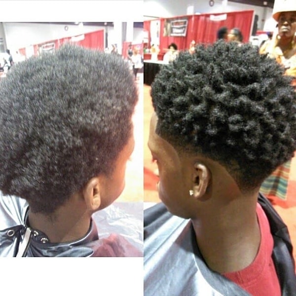 6. Привели в порядок сложно поддающиеся каким-либо телодвижениям афроамериканские волосы!