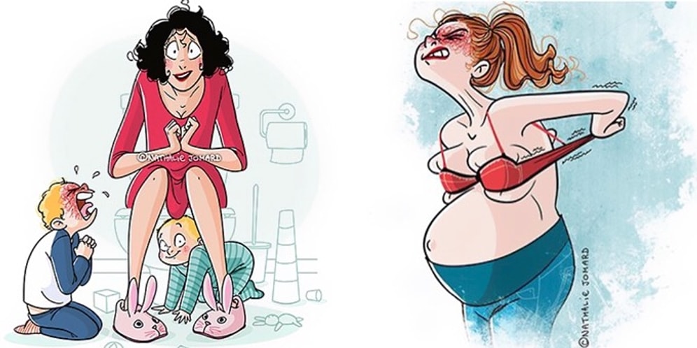 25 метких иллюстраций о том, каково это: быть матерью!