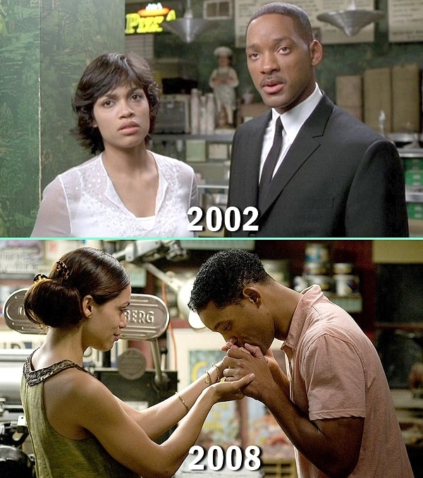 21. Will Smith ve Rosario Dawson