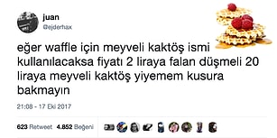 Severek Yediğimiz Waffle'a Meyveli Kaktöş İsmini Koyan TDK'nın Parodi Hesabına Tepkisini Haykıran 15 Kişi