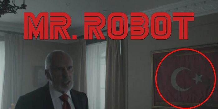Fenomen Dizi Mr. Robot'un Son Bölümünde Dikkat Çeken Türk Bayrağı ve Atatürk Büstü