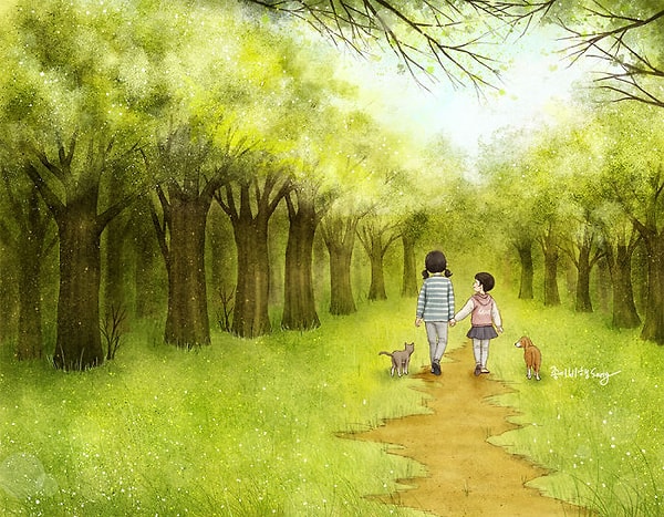 10. А пошли гулять в парк?