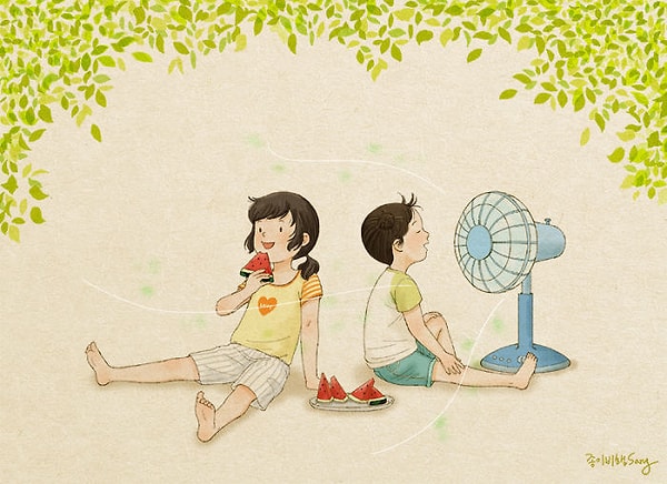 20. Арбуз в жаркий летний день