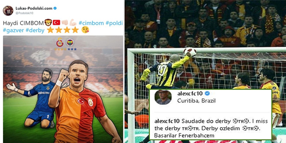 Dünya Derbisi Öncesi Büyük Heyecan! İşte Futbolseverlerin Sosyal Medya Paylaşımları