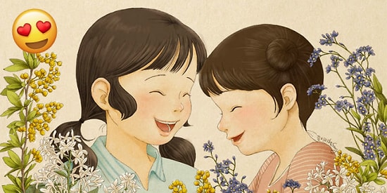 Kız Kardeşiyle Büyüyen Herkesin Anılarını Canlandırıp, Yüreğine Dokunacak İllüstrasyonlar 👭